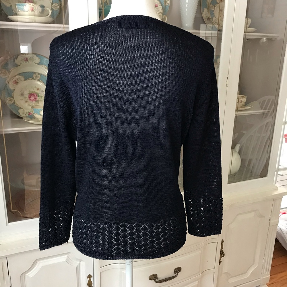 V NECK CARDIGAN - Picture 4 of 5